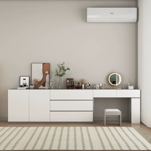 Новая скидка Стильная простая деревянная мебель с твердым деревом Настраиваемой спальни для спальни с большой пропускной способностью