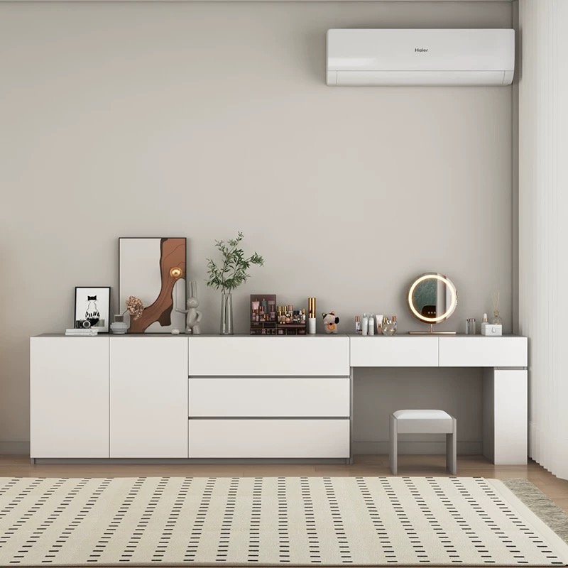 Новая скидка Стильная простая деревянная мебель с твердым деревом Настраиваемой спальни для спальни с большой пропускной способностью