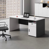 E0 Grade Solid Wood Particle Material Material Nordic Style Cornel Corne Desk Sweelf Комбинация